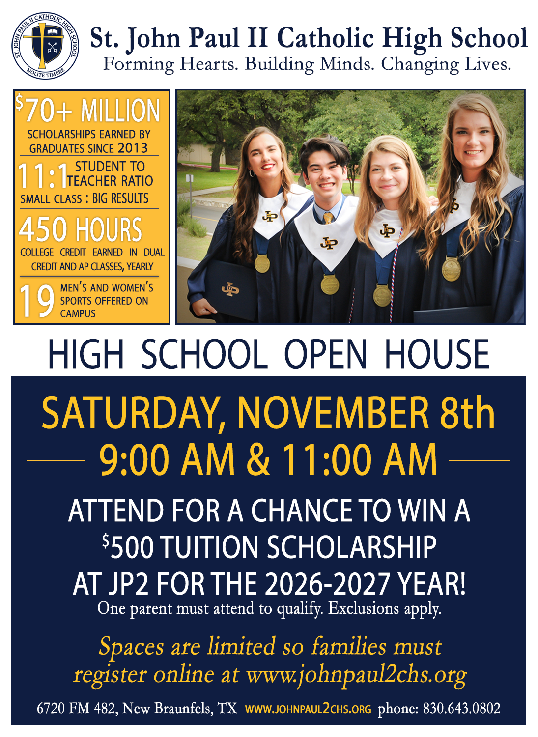 Open House Nov 9th