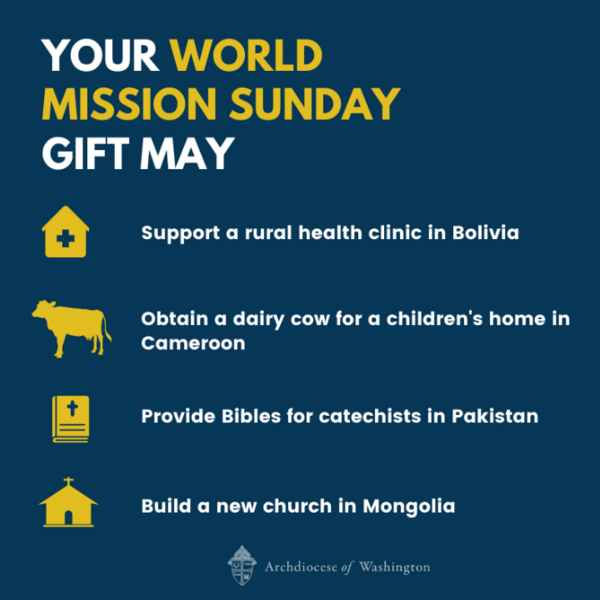 World Mission Sunday Second Collection