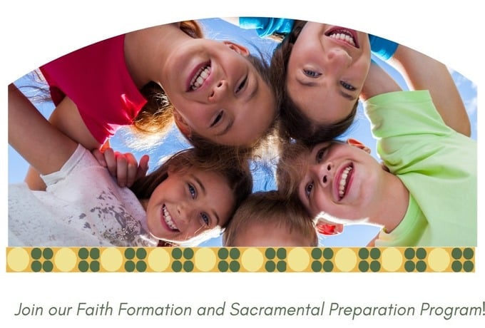 REGISTER NOW for Religious Education!