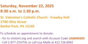 Our Lady of Hope Blood Drive