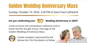 Golden Wedding Anniversary Mass