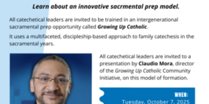 Growing Up Catholic Opportunity