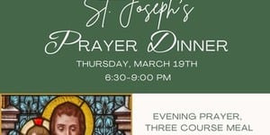 St. Joseph's Prayer Dinner