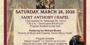 Stabat Mater, an Organ Concert for Holy Week