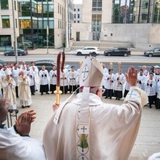 Bishop Zubik celebrated a Mass of Thanksgiving.