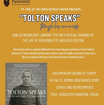 “Tolton Speaks” Through his own words