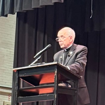 Bishop Seitz inspires the faithful
