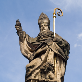 Pope Leo and St. Augustine