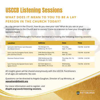 USCCB Listening Sessions
