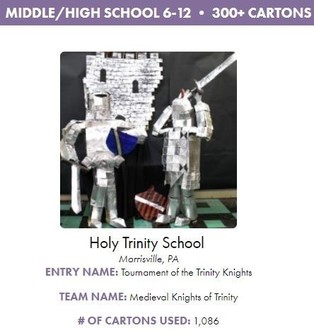 Holy Trinity School Receives National Recognition with Art Contest WIN!