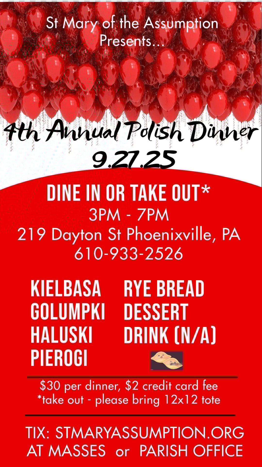 Polish Dinner Tickets