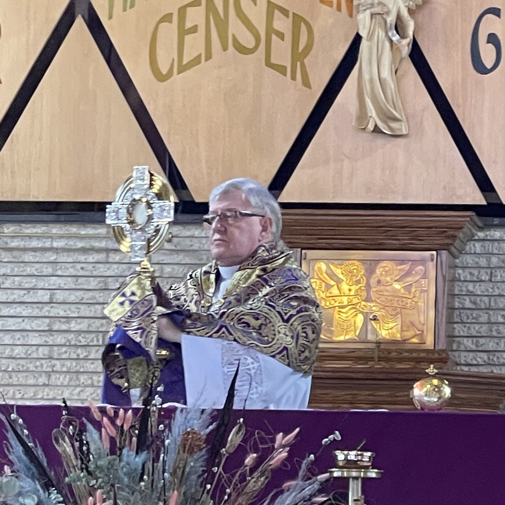 SMA Stations of the Cross and Third Grade Rosaries Blessed!!! St