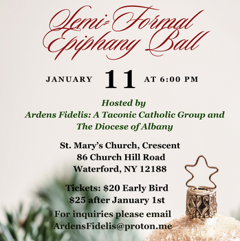 YOUNG ADULT SEMI-FORMAL EPIPHANY BALL