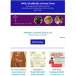 NOLACatholic eNews Now