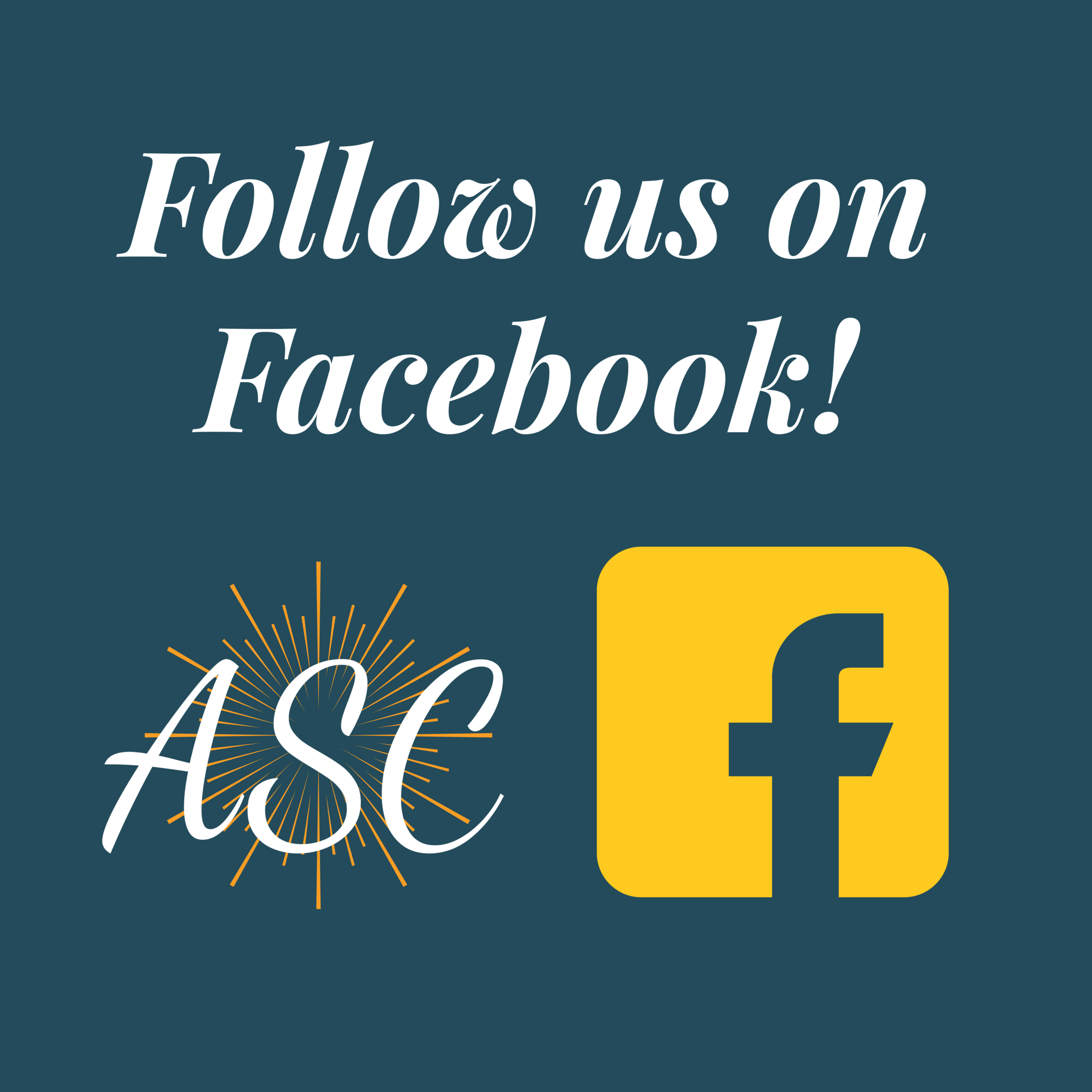 Follow us on Facebook!