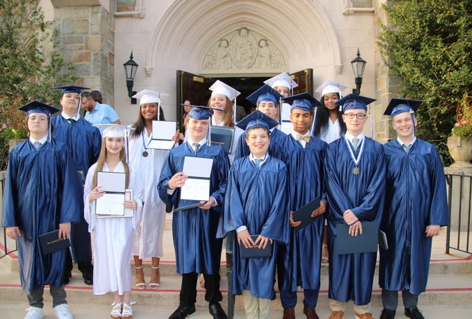 Saint Agatha School Honors the Class of 2025 with Joyful Graduation Mass and Ceremony