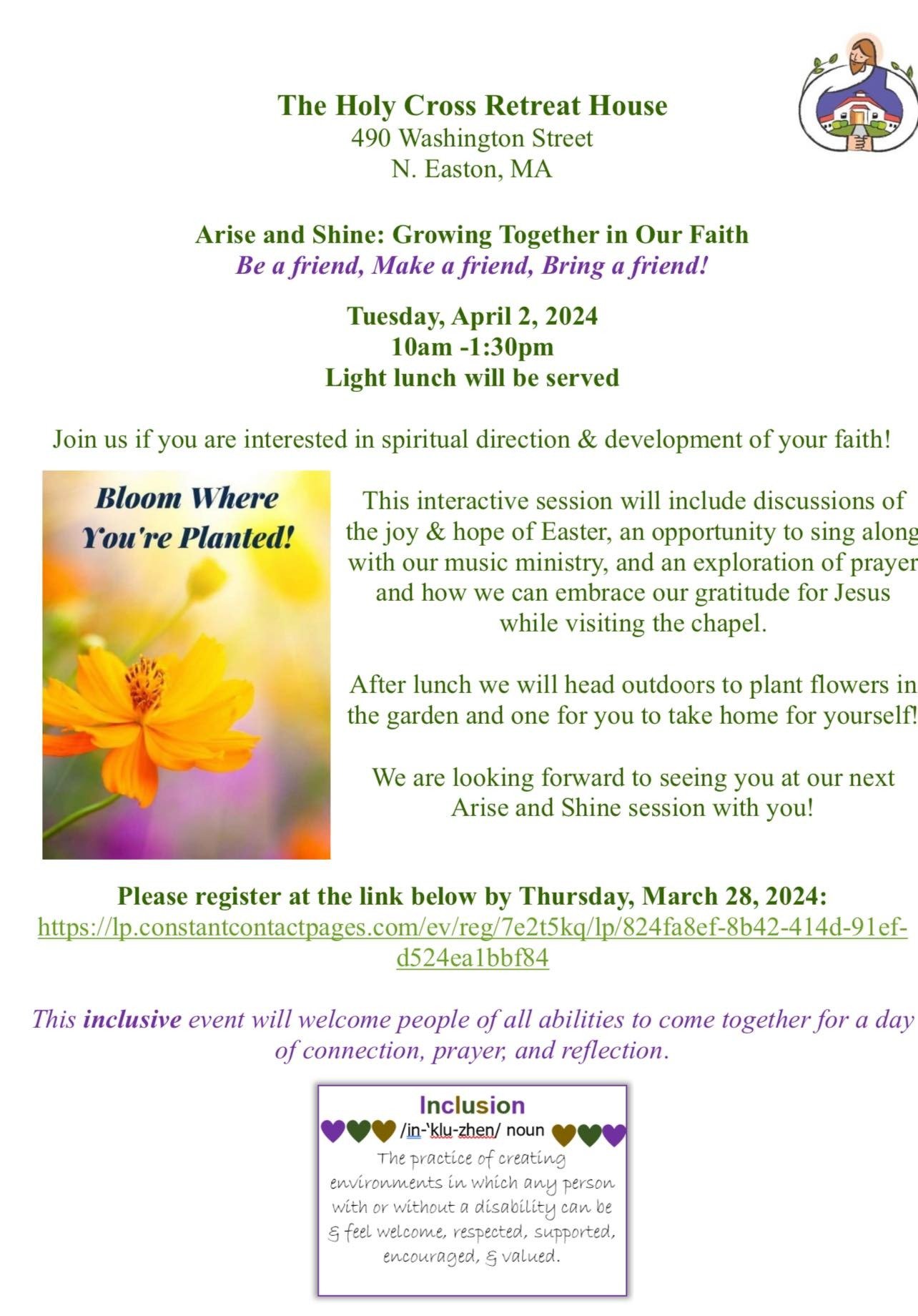 Holy Cross Retreat House North Easton, MA