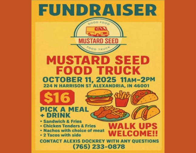 Mustard Seed Food Truck Fundraiser in Downtown Alexandria!