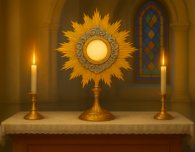 Eucharistric Adoration at St. Mary Anderson