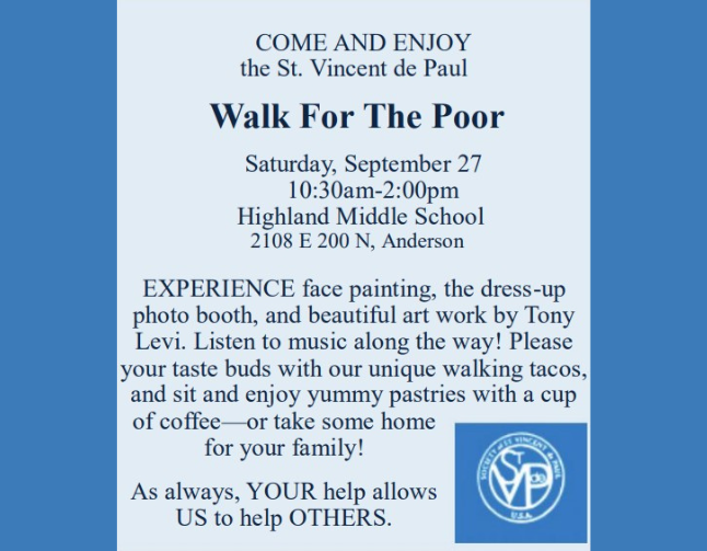 St. Vincent DePaul Walk of the Poor