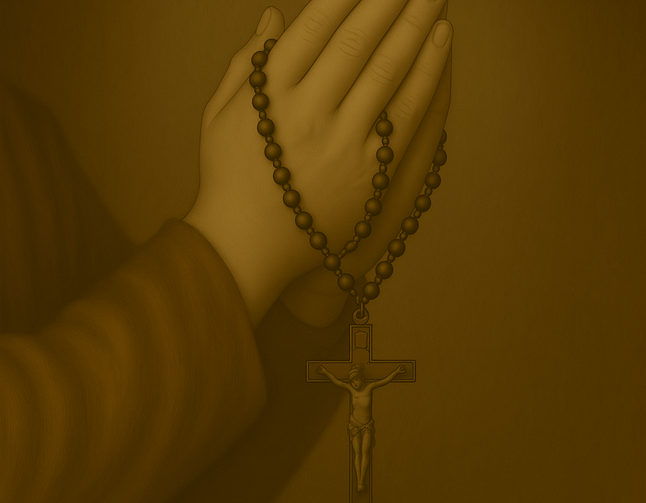 Rosary Before Mass at St. Ambrose