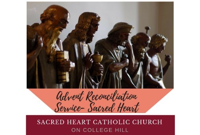 Parish Advent Reconciliation and Adoration Service, 6 pm, Thursday, December 18