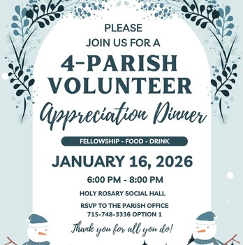 Volunteer Appreciation Dinner