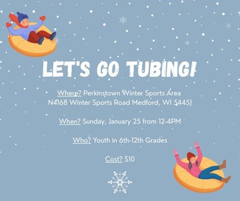 Youth Group Tubing at Perkinstown