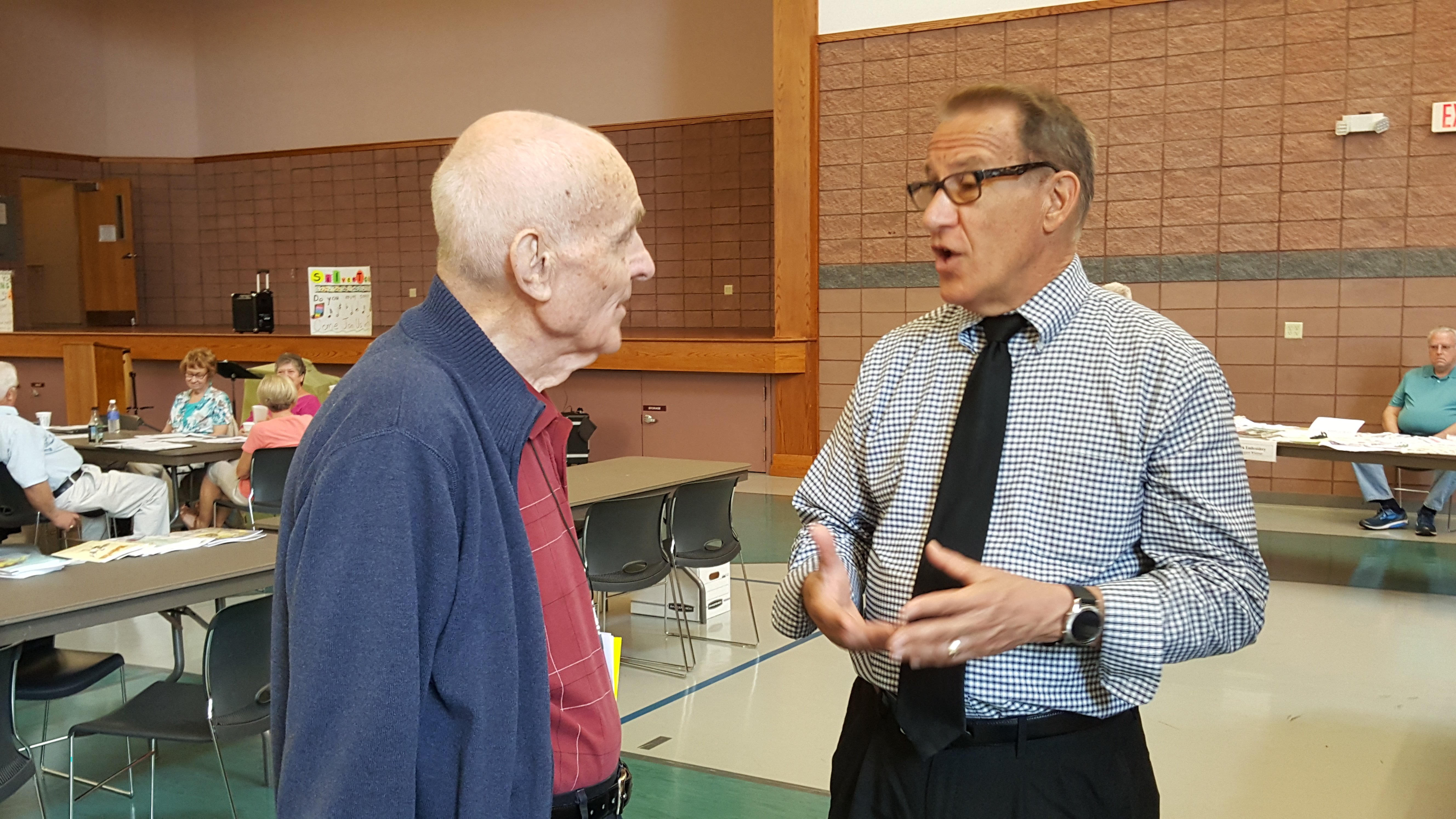 Two Students Discuss A Class