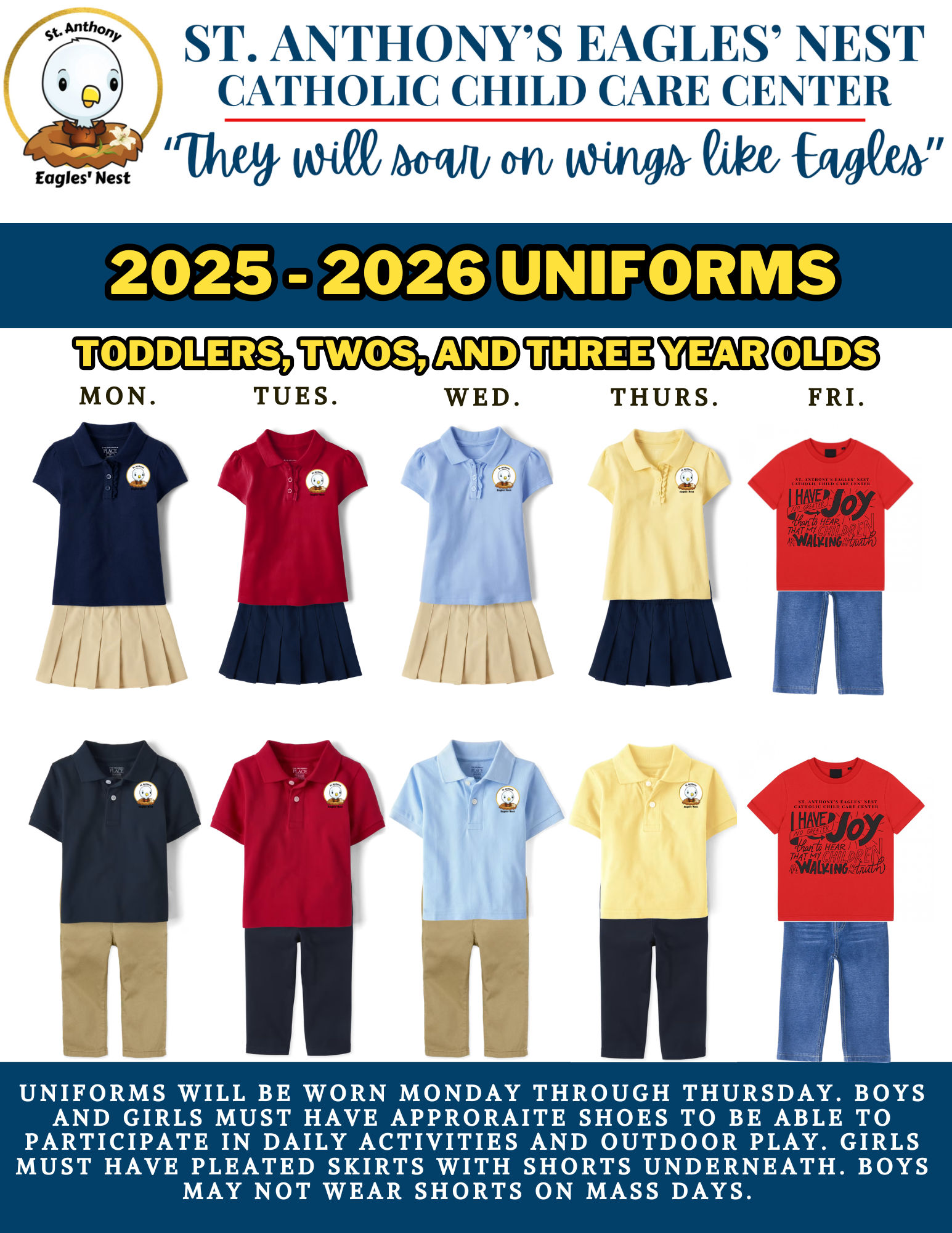 2025 - 2026 Uniforms 