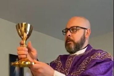 Mass with Father Browning