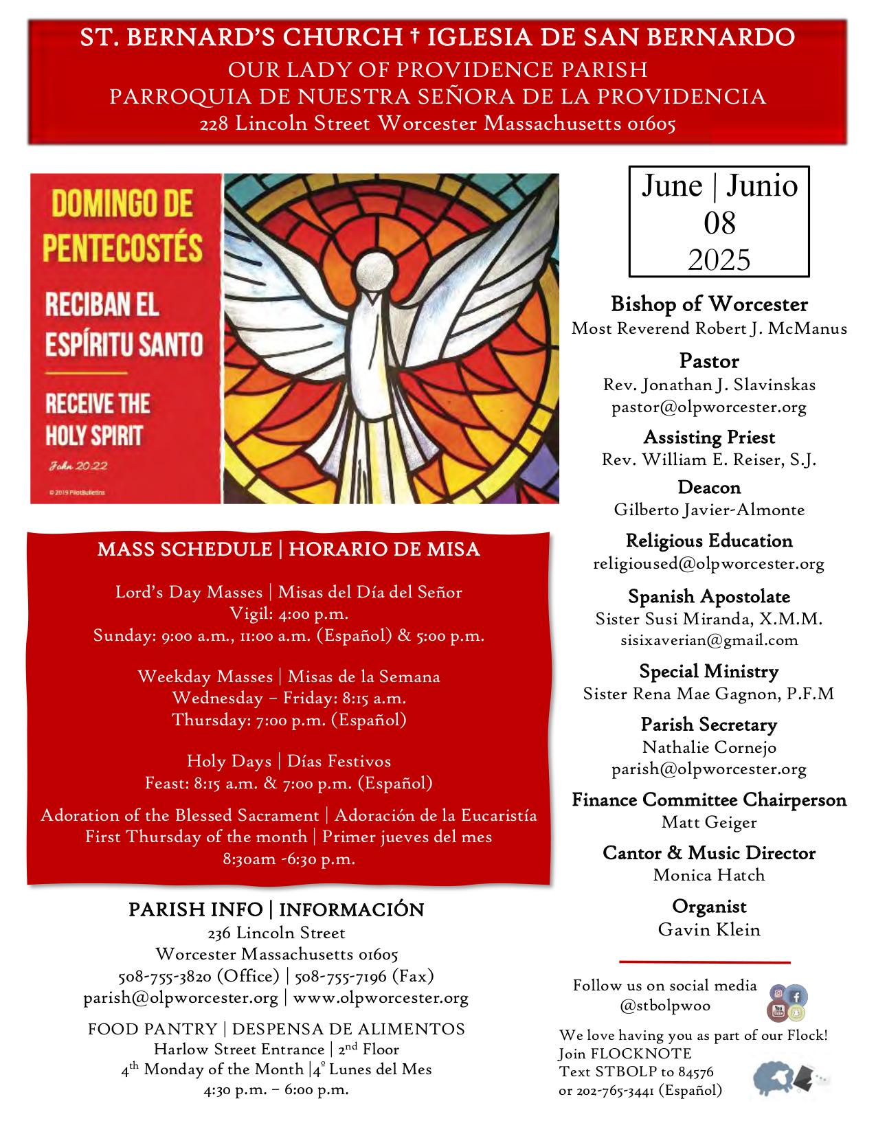 june 8, 2025 Bulletin