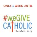 Ready to lend a helping hand? | #weGiveCatholic is in ONE week!