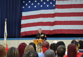 Veterans honored during annual school assembly