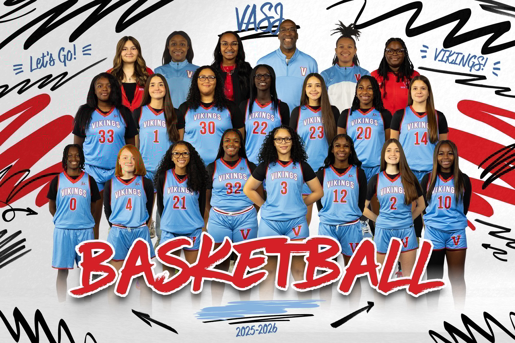 VASJ girls basketball 2025-26