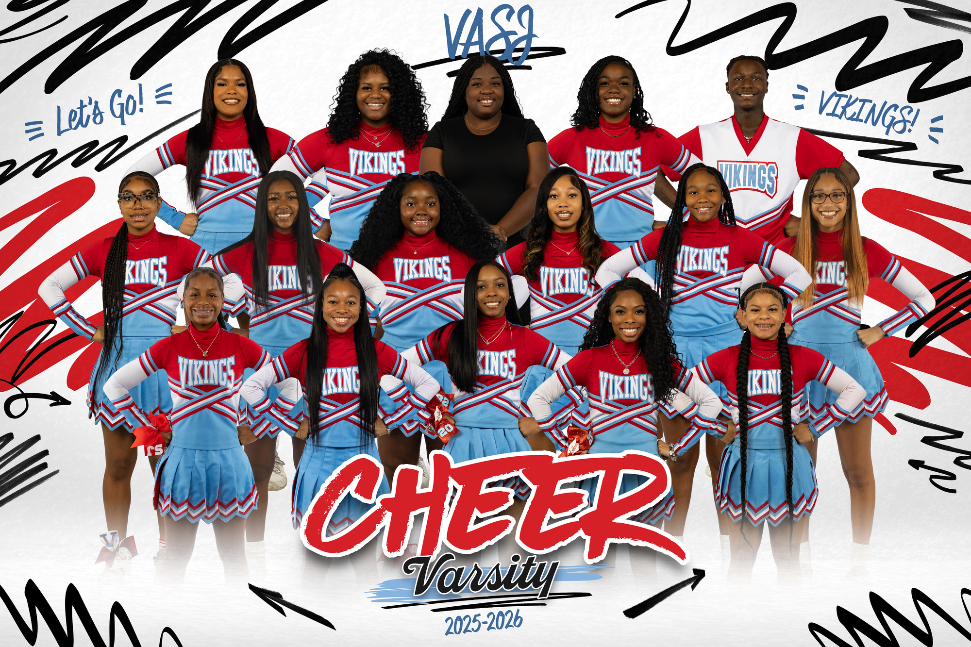 VASJ cheerleading 2025-26