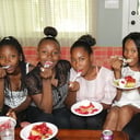 Haitian students visit sponsors