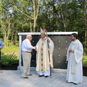 Bishop blesses new columbarium at St. Mary of the Hills Parish