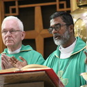 Papua New Guinea bishop visits Worcester, tells of bringing the Mass to remote places