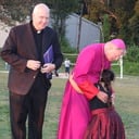 Bishop McManus makes seventh Jubilee pilgrimage – to St. John the Evangelist Church in Clinton