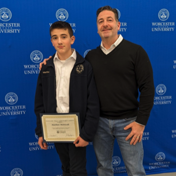 Student recognized for poem at  MLK Jr. Youth Celebration