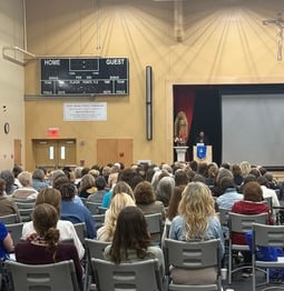 Challenged to evangelize: About 370 women attend Catholic conference