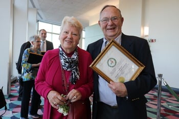 Parish ministers thanked, awarded at diocesan banquet