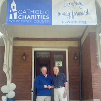 With a goal to reach as many as possible,  one Catholic Charities regional site rededicated