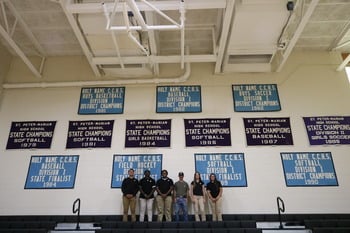 St. Paul’s remembers its past, hangs championship banners