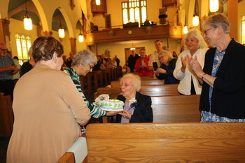 A religious sister and Millbury fixture turns 100