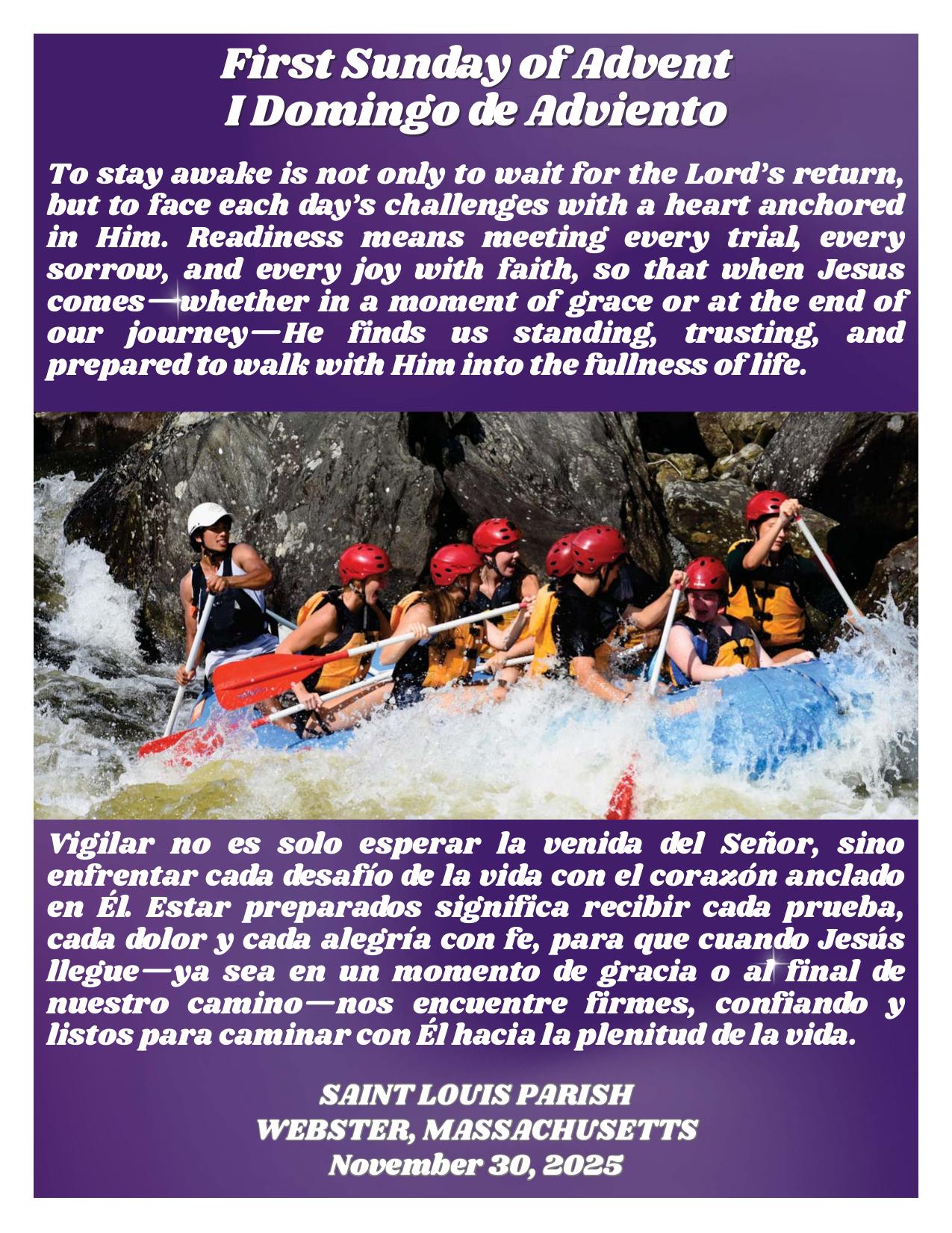 november 30, 2025 Bulletin