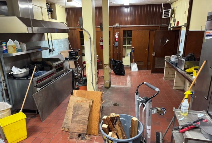 Church Kitchen Renovation Underway