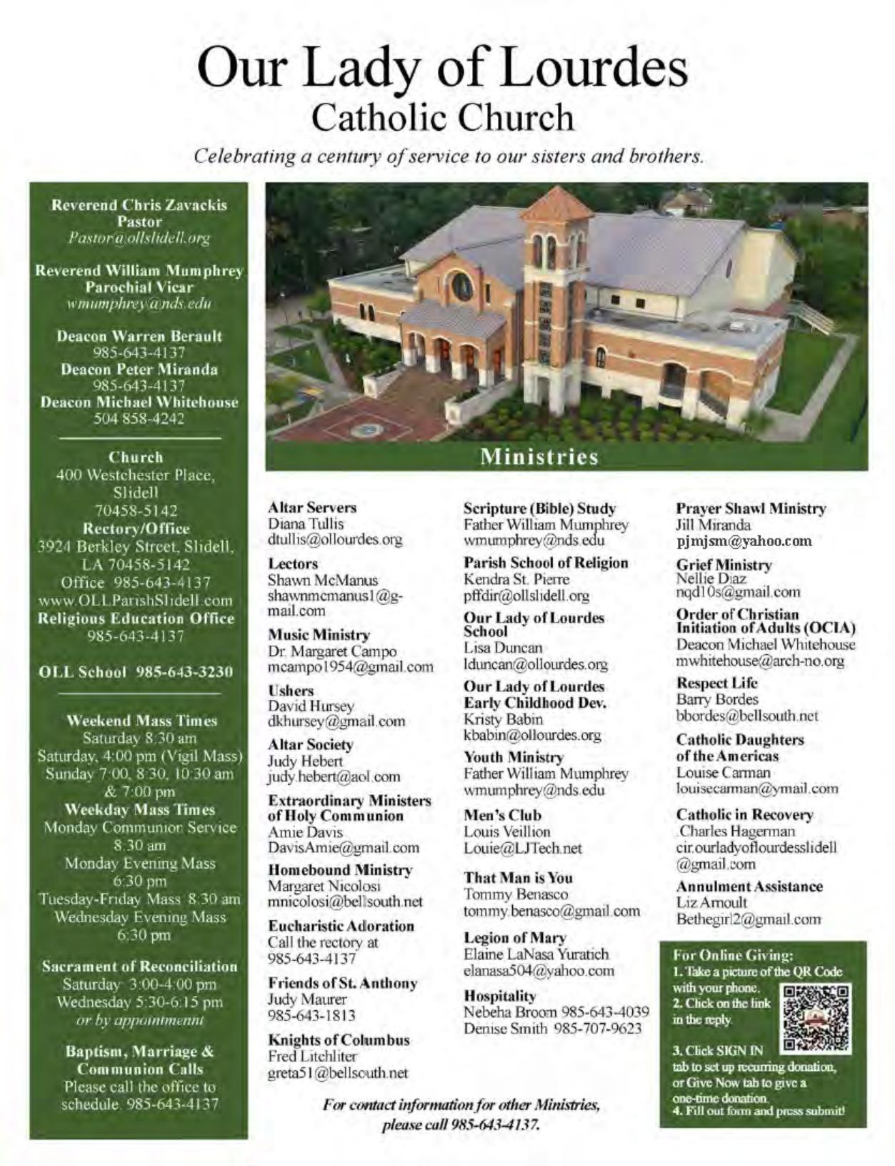 november 9, 2025 Bulletin