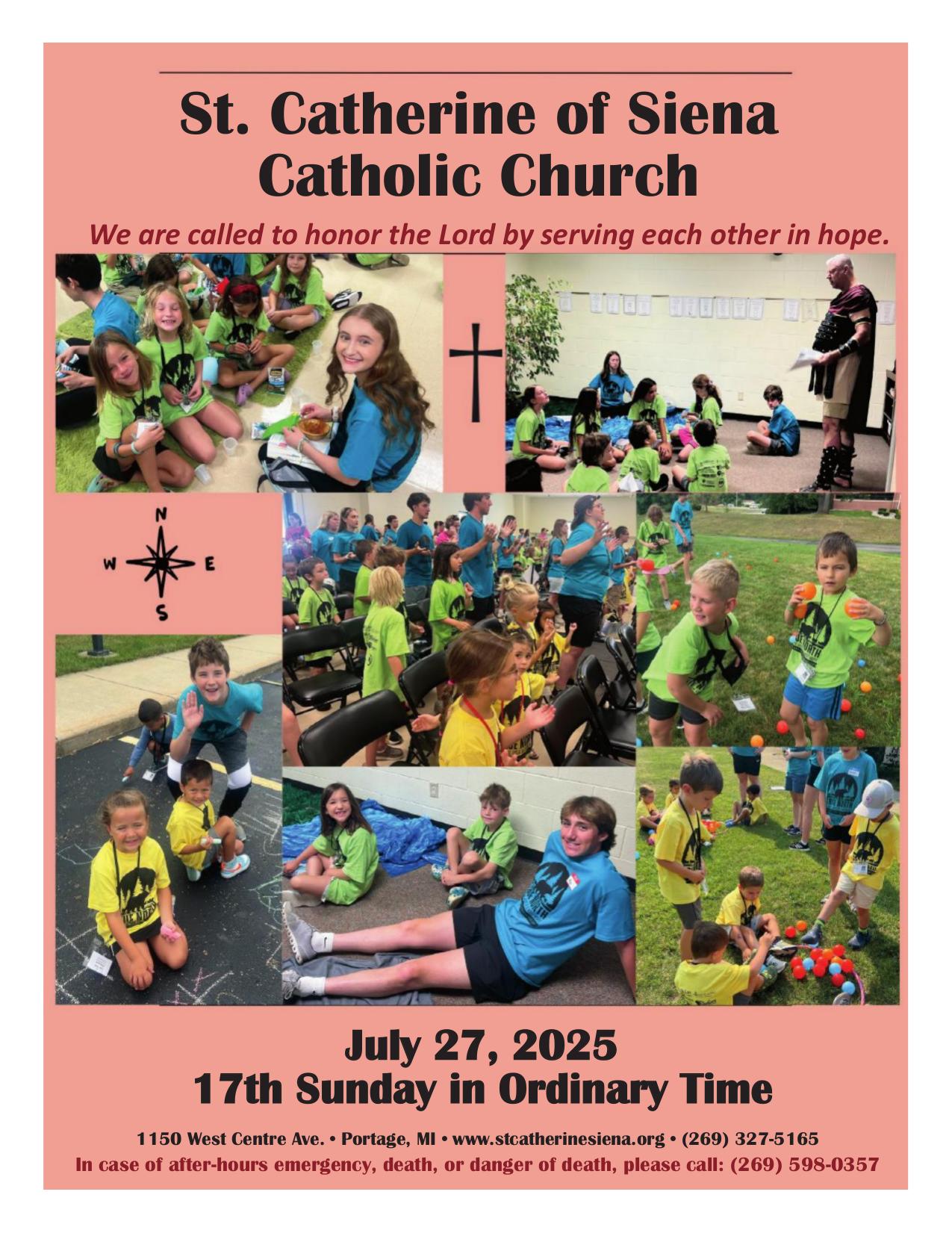 july 27, 2025 Bulletin
